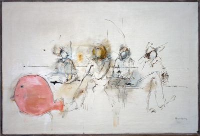 Les femmes niçoises83 x 56 cm, olja på duk, såld