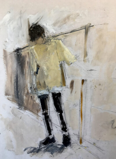 Fumihiro40 x 60 cm, oil on paper