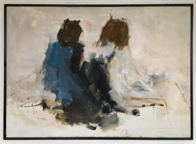 The stray cat birds125 x 85 cm, oil on canvas